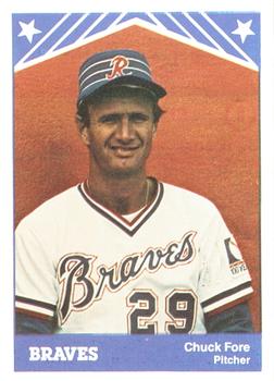 1983 TCMA Richmond Braves #6 Chuck Fore Front