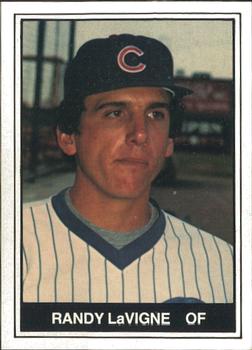 1982 TCMA Iowa Cubs #6 Randy LaVigne Front