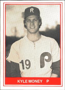 1982 TCMA Reading Phillies #4 Kyle Money Front