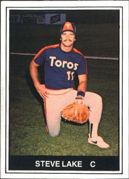 1982 TCMA Tucson Toros #5 Steve Lake Front