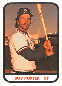 1981 TCMA Richmond Braves #7 Bob Porter Front