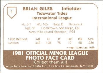 Brian Giles Gallery  Trading Card Database