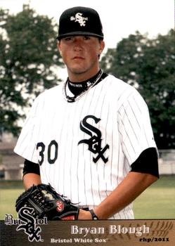 2011 Grandstand Bristol White Sox #NNO Bryan Blough Front