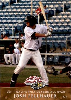 2011 Grandstand California League All-Stars #NNO Josh Fellhauer Front