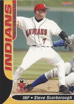 2004 Choice Indianapolis Indians #23 Steve Scarborough Front