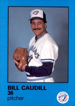 1986 Toronto Blue Jays Fire Safety #NNO Bill Caudill Front