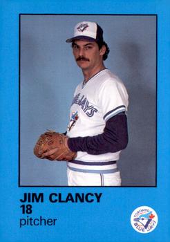 1986 Toronto Blue Jays Fire Safety #NNO Jim Clancy Front