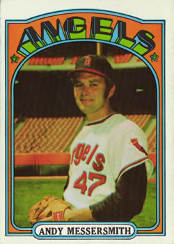 1972 Topps #160 Andy Messersmith Front