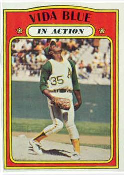 1972 Topps #170 Vida Blue Front