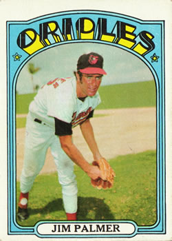 1972 Topps #270 Jim Palmer Front