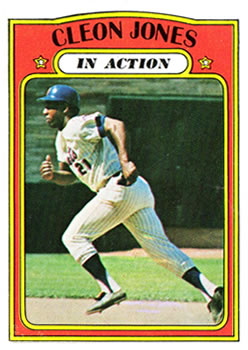 1972 Topps #32 Cleon Jones Front