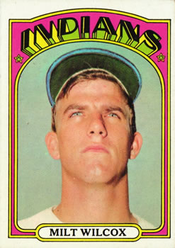 1972 Topps #399 Milt Wilcox Front