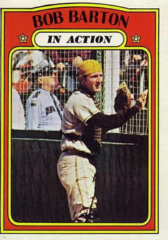 1972 Topps #40 Bob Barton Front