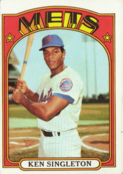 1972 Topps #425 Ken Singleton Front