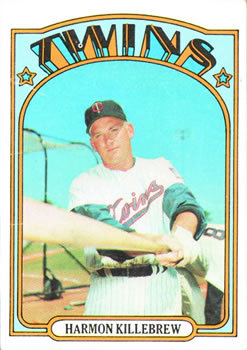 1972 Topps #51 Harmon Killebrew Front