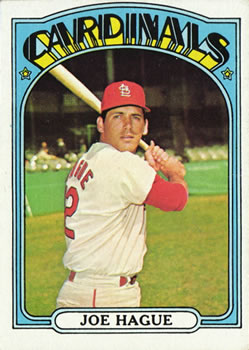 1972 Topps #546 Joe Hague Front