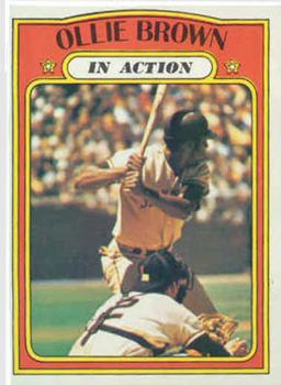 1972 Topps #552 Ollie Brown Front