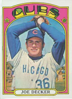 1972 Topps #612 Joe Decker Front