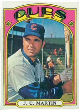 1972 Topps #639 J.C. Martin Front