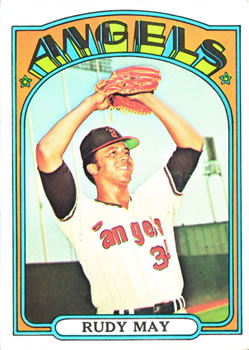 1972 Topps #656 Rudy May Front