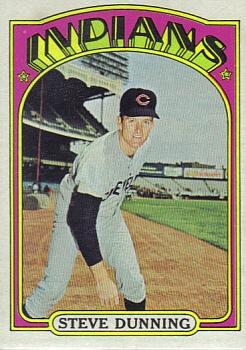 1972 Topps #658 Steve Dunning Front