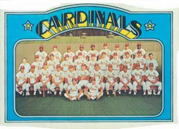 1972 Topps #688 St. Louis Cardinals Front