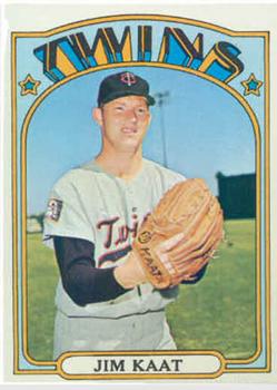 1972 Topps #709 Jim Kaat Front