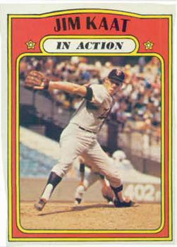 1972 Topps #710 Jim Kaat Front