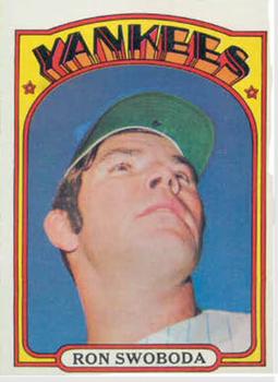 1972 Topps #8 Ron Swoboda Front