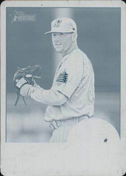 2012 Topps Heritage Minor League - Printing Plates Cyan #153 Justin Friend Front