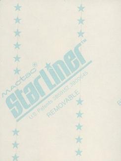 1983 Starliner/Touchdown Stickers (unlicensed) #NNO Ernie Banks Back