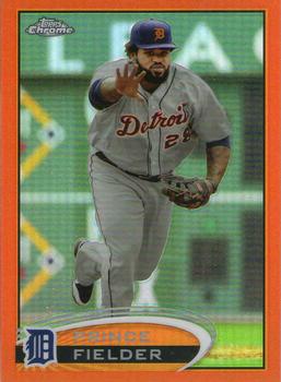 2012 Topps Chrome - Orange Refractors #26 Prince Fielder Front