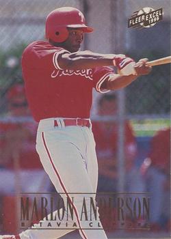 1996 Fleer Excel #194 Marlon Anderson Front