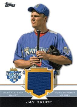2012 Topps Update - All-Star Stitches #AS-JAB Jay Bruce Front