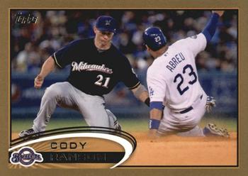 2012 Topps Update - Gold #US197 Cody Ransom Front