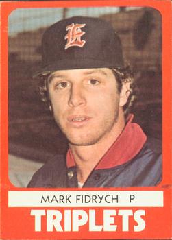 1980 TCMA Evansville Triplets #6 Mark Fidrych Front