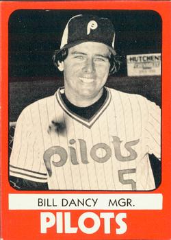 1980 TCMA Peninsula Pilots B/W #27 Bill Dancy Front