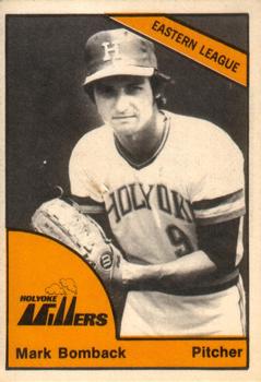 1977 TCMA Holyoke Millers #0489 Mark Bomback Front