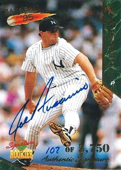 1995 Signature Rookies - Signatures #5 Joe Ausanio Front