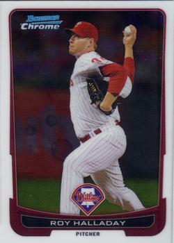 2012 Bowman Chrome #1 Roy Halladay Front