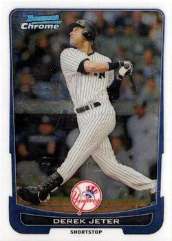 2012 Bowman Chrome #10 Derek Jeter Front