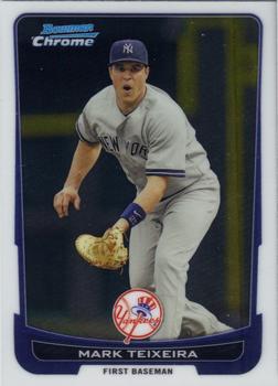 2012 Bowman Chrome #87 Mark Teixeira Front