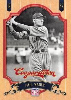 2012 Panini Cooperstown #52 Paul Waner Front