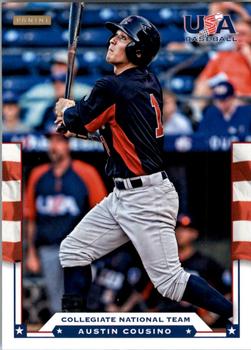 2012 Panini USA Baseball #5 Austin Cousino Front