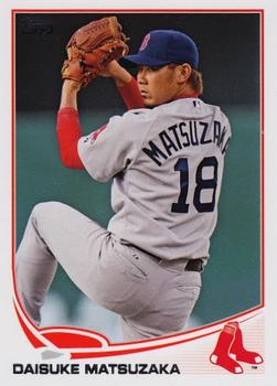 2013 Topps #118 Daisuke Matsuzaka Front