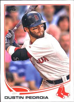 2013 Topps #15 Dustin Pedroia Front