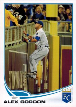 2013 Topps #204 Alex Gordon Front