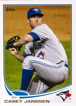 2013 Topps #354 Casey Janssen Front