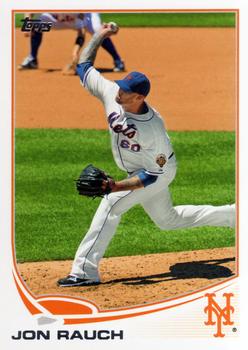 2013 Topps #60 Jon Rauch Front