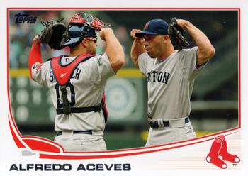 2013 Topps #91 Alfredo Aceves Front